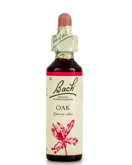 Bach Rescue Remedy Oak oral drops 20ml - Για άτομα που έχουν έντονη αίσθηση του καθήκοντος
