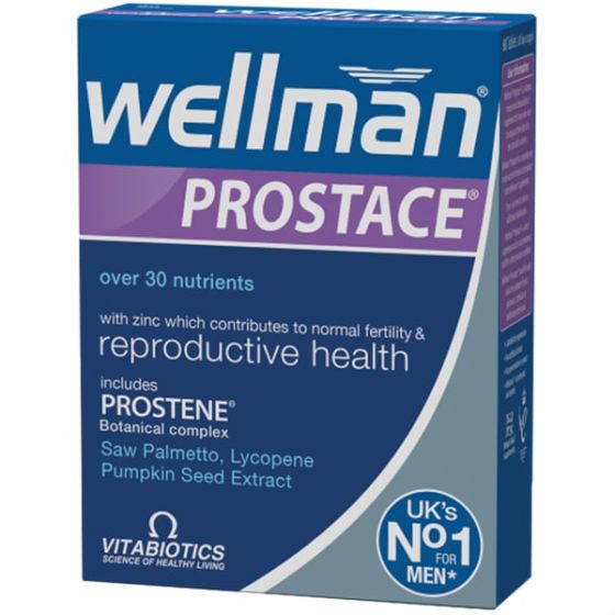 Vitabiotcs Wellman Prostace 60.tbs - συμβάλλει στην αντρική υγεία & στην υγεία του προστάτη