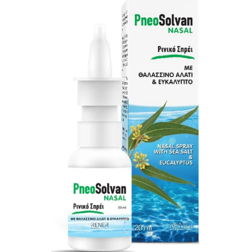 Rener PneoSolvan Nasal Spray 20ml - Nasal Spray With Sea Salt & Eucalyptus 20ml