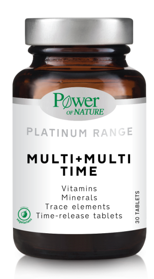 Power Health Multi+Multi time vitamins 30sr.tbs - συμπλήρωμα διατροφής αργής αποδέσμευσης