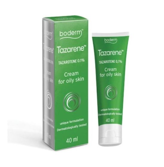 Boderm Tazarene cream for oily skin 40ml - Cream for topical application on oily skin