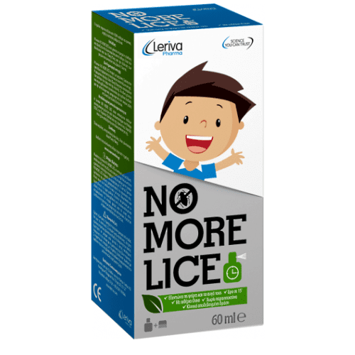 Leriva No More Lice lotion 60ml - Φυσική Αντιφθειρική Λοσιόν