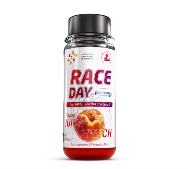 SCN Race Day Endurance Pre race liquid 60ml - αναπτύχθηκε για να προσφέρει τεράστιο πλεονέκτημα στην αντοχή και την αντοχή σε υψηλή ένταση