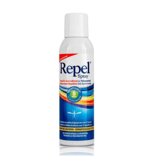 Uni-Pharma Repel Spray Odorless Insect Repellent 150ml - Odorless protection against mosquitoes and other insects