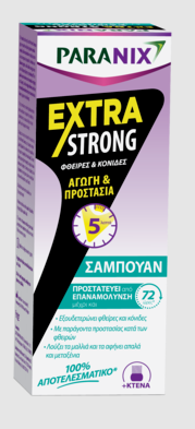 Omega Pharma Paranix Extra Strong Shampoo 200ml - Σαμπουάν για φθείρες & κόνιδες