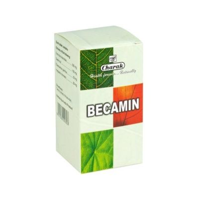 Charak Becamin Anti stress formula 100.tbs - Φυτική Αγιουρβεδική Φόρμουλα