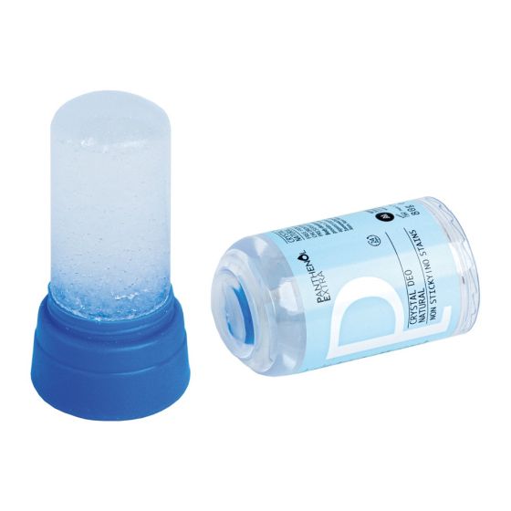 Medisei Panthenol Extra Natural Crystal Deodorant 80gr - Αποσμητικό στικ σώματος 24ωρης δράσης, με φυσικό άρωμα