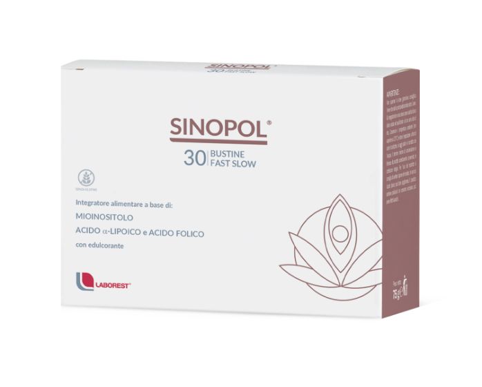 Galenica Sinopol 30.sachets - συμπλήρωμα διατροφής που περιέχει α-λιποϊκό οξύ, μυοϊνοσιτόλη και φολικό οξύ