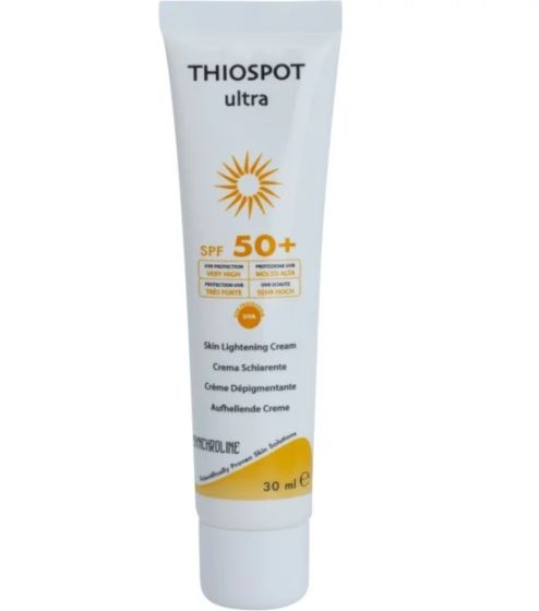 Synchroline Thiospot Ultra SPF50 30ml - Kρέμα Λεύκανσης Κηλίδων προσώπου υψηλής αντιλιακής προστασίας