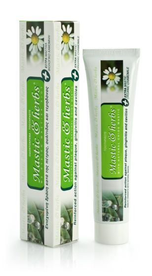 Anemos Mastic & Herbs No fluoride toothpaste 75ml - Ελληνική, φυσική οδοντόκρεμα χωρίς φθόριο