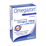 Health Aid Omegazon (Omega 3 Ω3) 750mg 30caps - EPA & DHA για καλή αρτηριακή πίεση