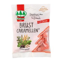 Kaiser Brust Caramellen Cough candies 75gr - Καραμέλες για το βήχα με 15 βότανα & μέλι