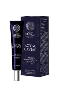 Natura Siberica Royal Caviar Collagen Wrinkle Filler 40ml - Filler with peptide complex & vegetable collagen