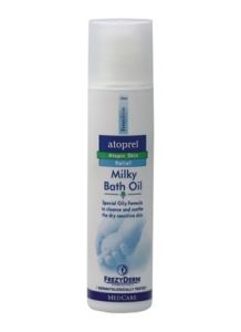 Frezyderm Atoprel Milky Bath Oil 2x125ml - Milky bath oil for dry, irritated skin that is prone to eczema 
