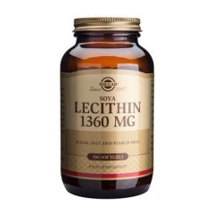Solgar Lecithin 1360mg 100softgels - λεκιθίνη από σόγια, ίσως το πιο γνωστό συμπλήρωμα διατροφής παγκοσμίως