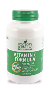Doctor's Formula Vitamin C Formula fast action 1000mg 120tabs - Βιταμίνη C γρήγορης απορρόφησης