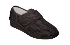 Naturelle Anatomic Elastic Shoes Black Colour (A08) 1pair - Ανατομικά παπούτσια ιδιαίτερα ελαστικά για πόδια με κότσι (στράβωμα)