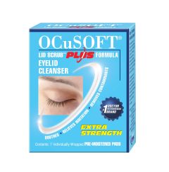 Ocusoft Lid Scrub Pads (7pads) - impregnated wipes for the hygiene of the eyelids