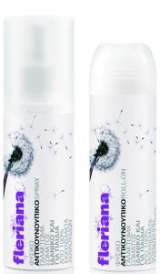 Fleriana Anti mosquito roll on 100ml - Φυσικό εντομοαπωθητικό
