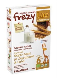 Frezyderm Frezylac Organic Cereals (Φαριν Λακτε) 200gr - Βιολογική κρέμα για βρέφη μετά τον 6ο μήνα