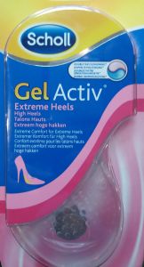 Scholl Gel Activ Everyday Extreme Heels 1pair - Cushion soft soles for shoes with very high heels