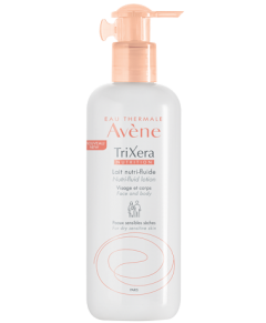Avene Trixera Nutrition Lait Nutri-Fluide Face&Body 400ml - Καθημερινή φροντίδα για το ξηρό και το πολύ ξηρό ευαίσθητο δέρμα