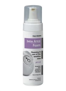 Frezyderm Intim Area Cleansing Foam 150ml - gently cleanses the intimate area, without causing irritation or dryness
