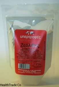 Health Trade Zeolite edible powder 100gr - ένυδρος ζεόλιθος υλικό που βοηθά το σώμα να αποβάλλει τοξίνες