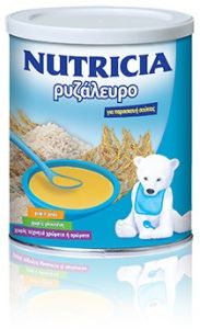 Nutricia Rice Flour from 4th month 250gr - Για παρασκευή σούπας, κατάλληλη από τον 4ο μήνα