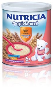 Nutricia Farin Lacte Infant cream 300gr - Για ποικιλία γεύσεων, κατάλληλη από τον 6ο μήνα