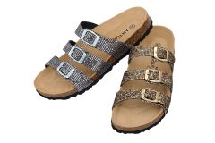 Naturelle Anatomical slippers 10717 Gold 1.pair - Καλοκαιρίνες ανατομικές παντόφλες