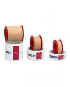 Medisei XMed Fix Cloth adhesive tape 2.5cm x 5m - secures safely and is removed without irritating the skin