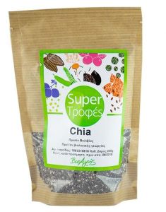 Βιοαγρός Chia Seeds Organic 200gr - Chia seeds as used by Indian tribes