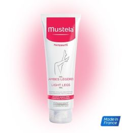 Mustela Light Legs gel 125ml - specially designed for tired feet during pregnancy
