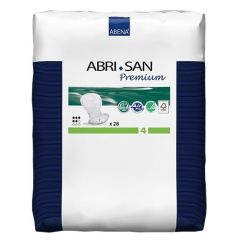 Abena Abrisan Premium Air Plus No4 20x44cm (9271) 28pieces - anatomically shaped incontinence pads for adults