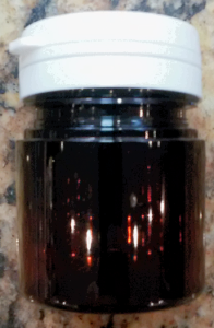 Plastic Brown bottle Pet Pill Jar 50ml 1piece - Καφέ βαζάκι πλαστικό χαπιών 