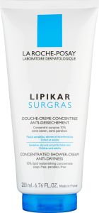 La Roche Posay Lipikar Surgras shower cream 200ml - Concentrated Shower Cream against dryness﻿