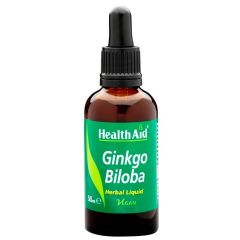 Health Aid Ginkgo Biloba Tincture 5000mg 50ml - Καλύτερη μνήμη - Ζεστά χέρια - πόδια