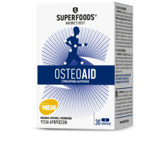 Superfoods Osteoaid for healthy joints 30caps - μείωση του πόνου, μείωση της δυσκαμψίας και προστασία του χόνδρου