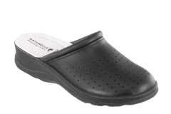 Naturelle Anatomical Classic Slippers 10T Black 1.pair - Comfort, ελαφριά, δερμάτινα σαμπό 
