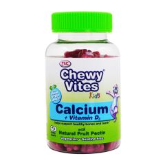 Chewy Vites Kids Calcium & Vit D3 60(fruit.bears) - multivitamin that helps maintain bone and tooth health