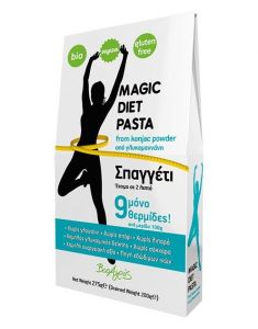 Βιοαγρός Spaghetti (Gluten Free) Magic Diet Pasta 275gr - Spaghetti gluten free with Konjac flour