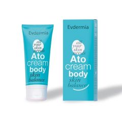 Evdermia Ato Cream Body 175ml - ισχυρή ενυδατική, καταπραϋντική, επουλωτική δράση