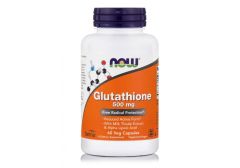 Now Glutathione Free Radical protection 500mg 60veg.caps - plays a critical role in the body's defense system 