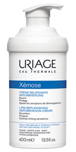Uriage Xemose Cream Relipidant Anti Irritations 400ml - Κρέμα με καταπραυντική δράση για πολύ ξηρό και ατοπικό δέρμα