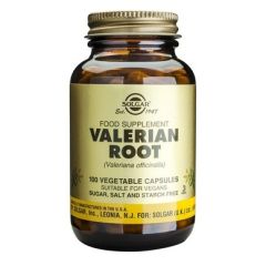 Solgar Valerian Root 100veg.caps - έχει ηρεμιστικές και χαλαρωτικές ιδιότητες για τα νεύρα