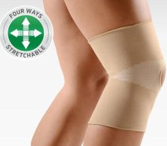 Anatomic Line Open patella knee support elastic (6502) 1piece - Made of seamless, tube-like, knitted elastic material  