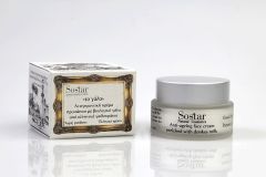 Sostar Anti ageing face cream with donkey milk 50ml - Αντιγηραντική κρέμα ημέρας με γάλα γαϊδούρας