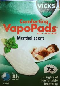 Vicks VapoPads Menthol scent 7pads - Ανταλλακτικές ταμπλετες (VH7) με άρωμα μέντας