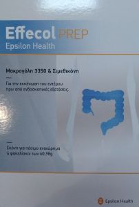 Epsilon Health Effecol PREP 4sachets - Φακελάκια για την πλήρη εκκένωση του εντέρου